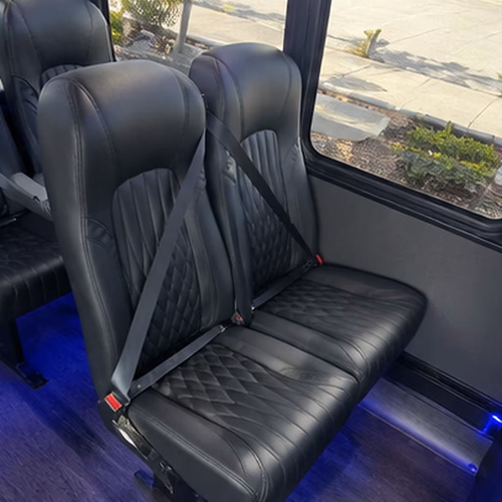 new rochelle prom transportation onboard seating