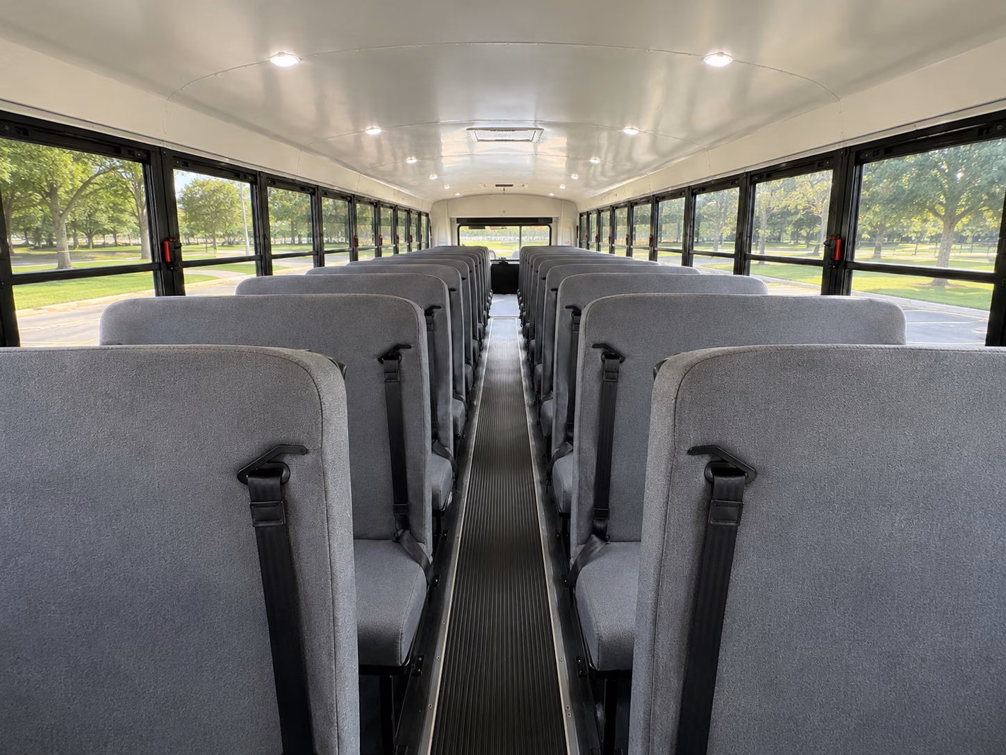 new rochelle school bus inside
