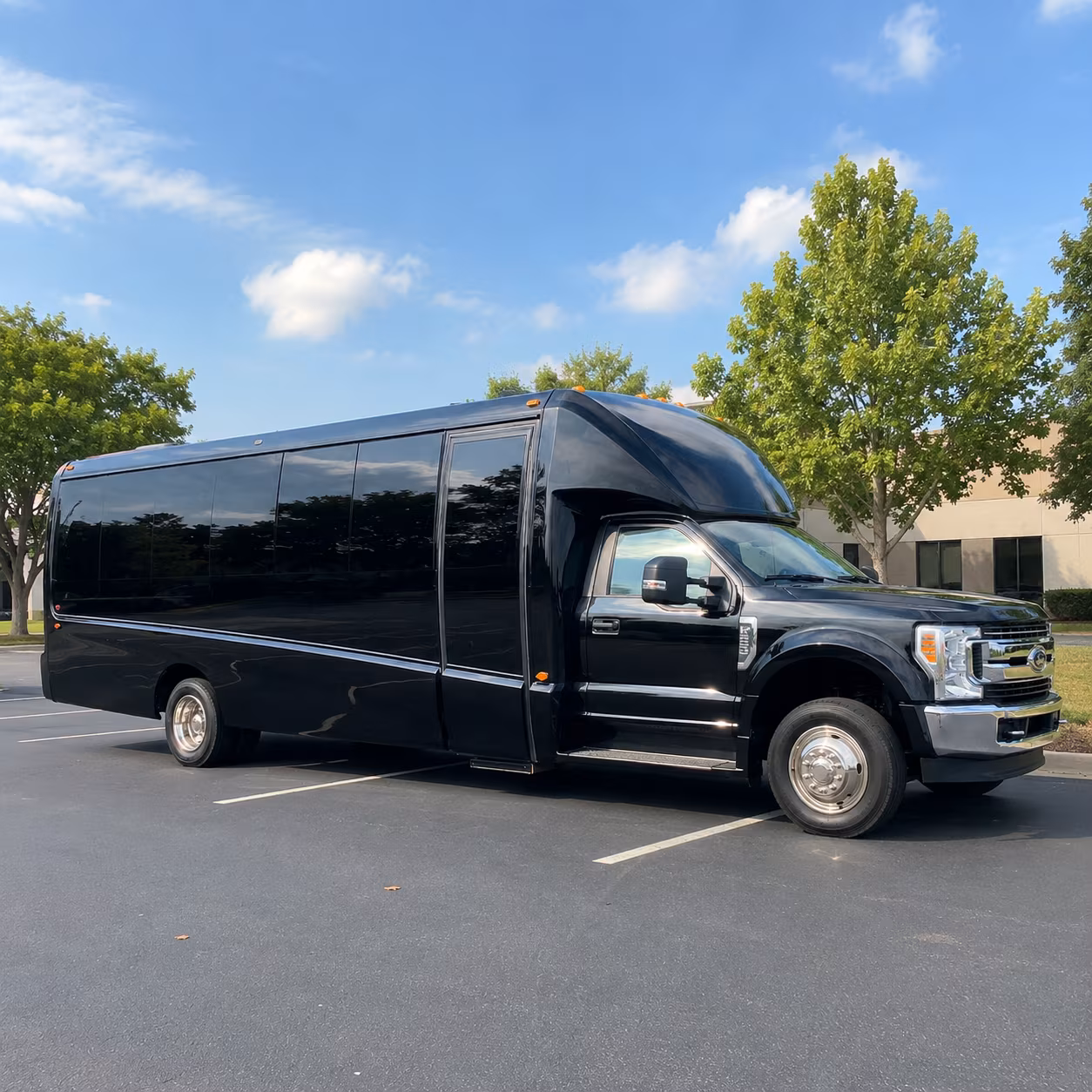 new rochelle sporting event transportation onboard seating