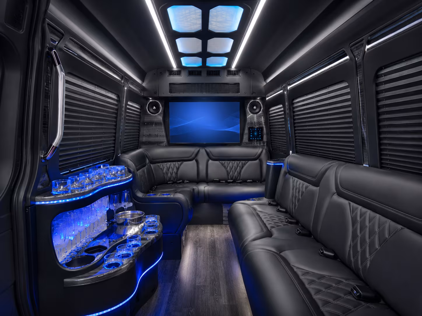 new rochelle sprinter limousine interior