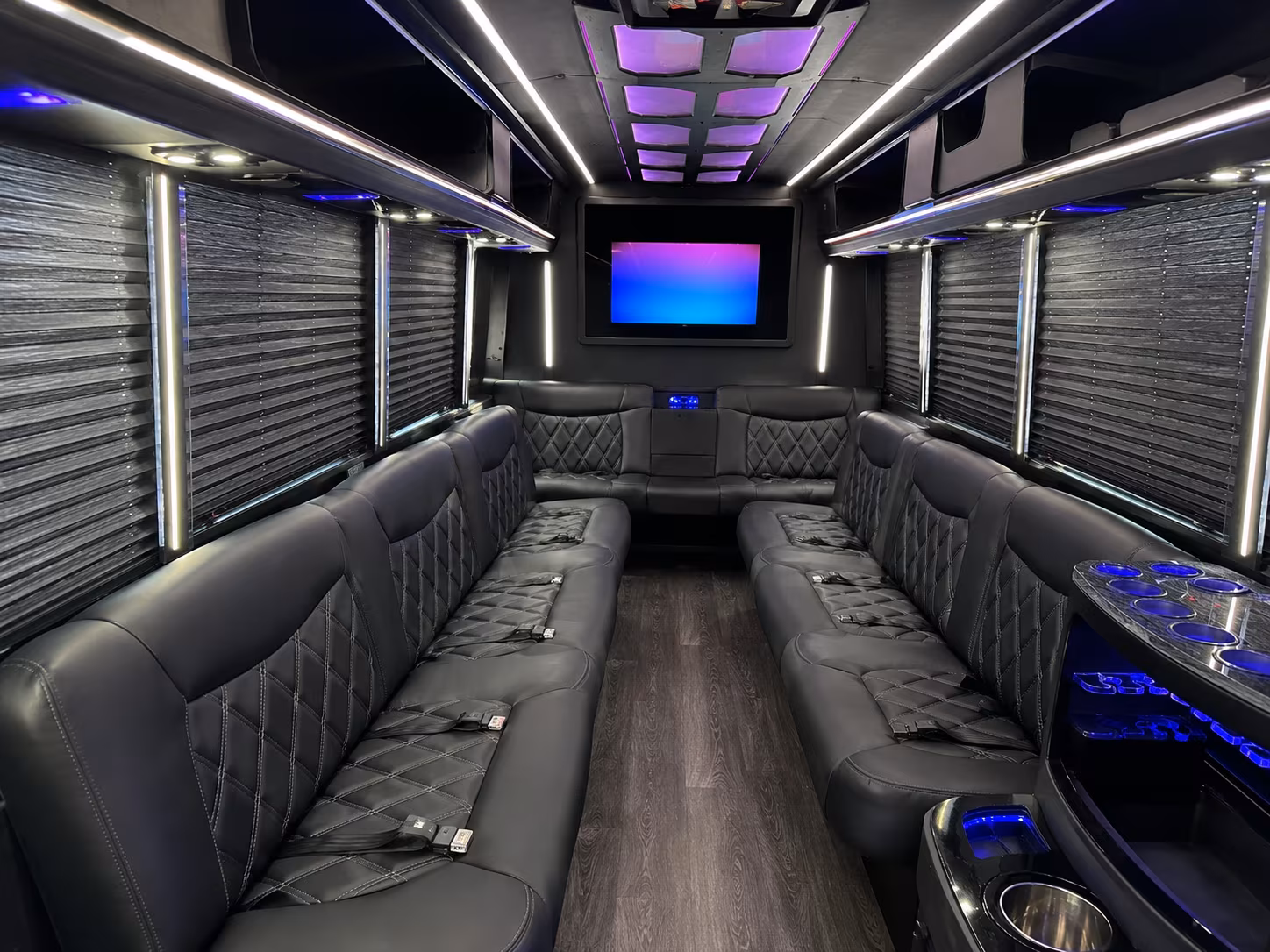 wedding party bus rental